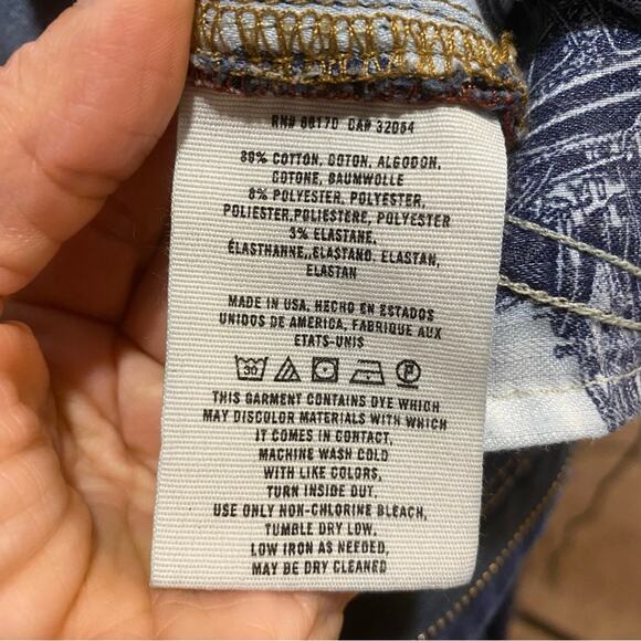 Pilcro & The Letterpress Mid Rise Stretch Jeans Sz 29P - Picture 7 of 12